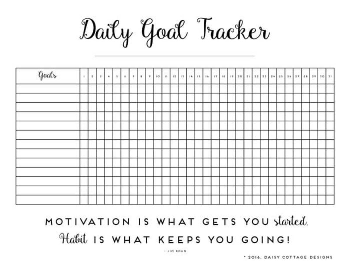 10 Free Printable Goal Setting Worksheets Parade