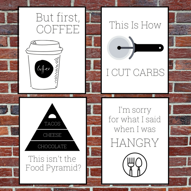 12 Free Kitchen Printables Snacking In Sneakers