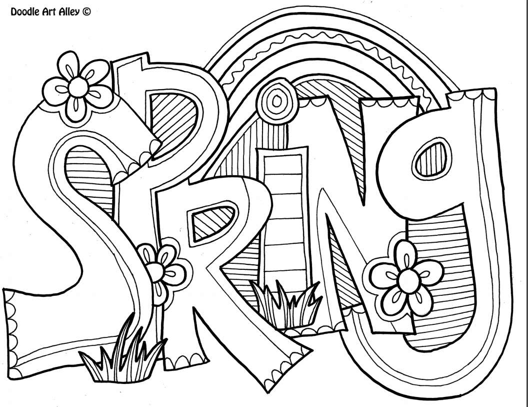 Free Printable Spring Activity Sheets