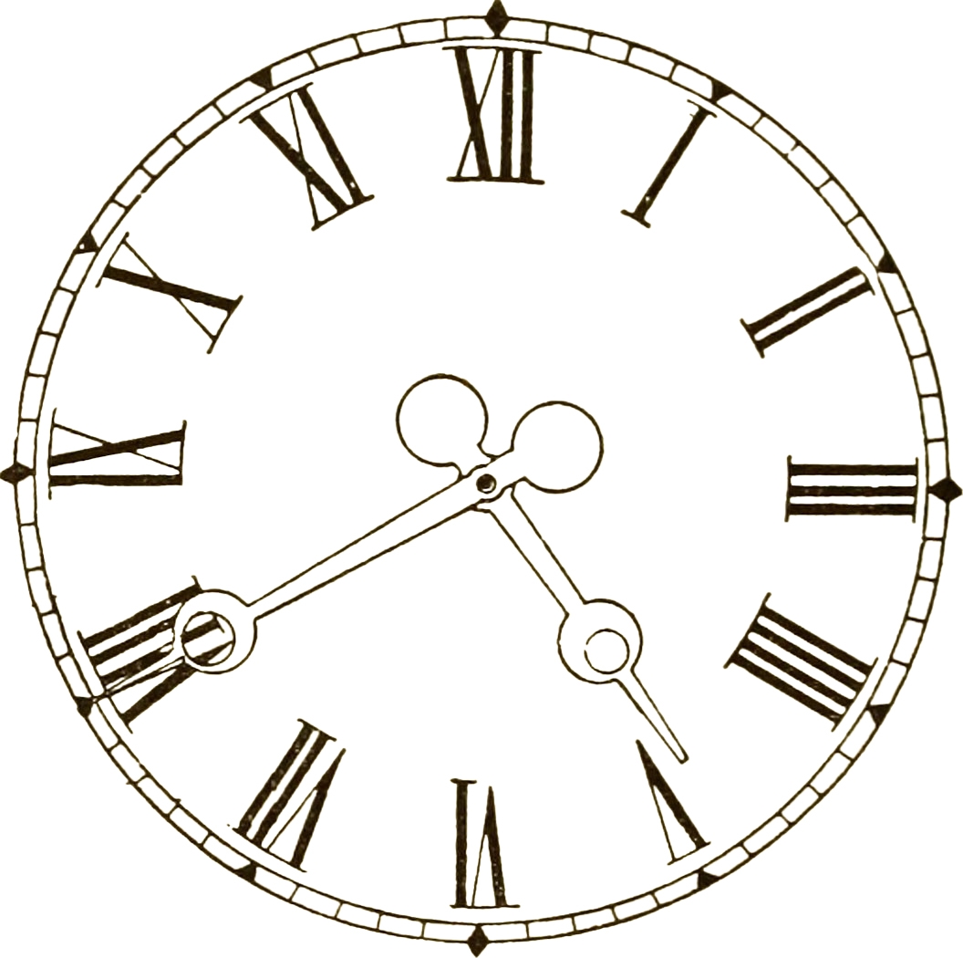15 Clock Face Images Print Your Own The Graphics Fairy