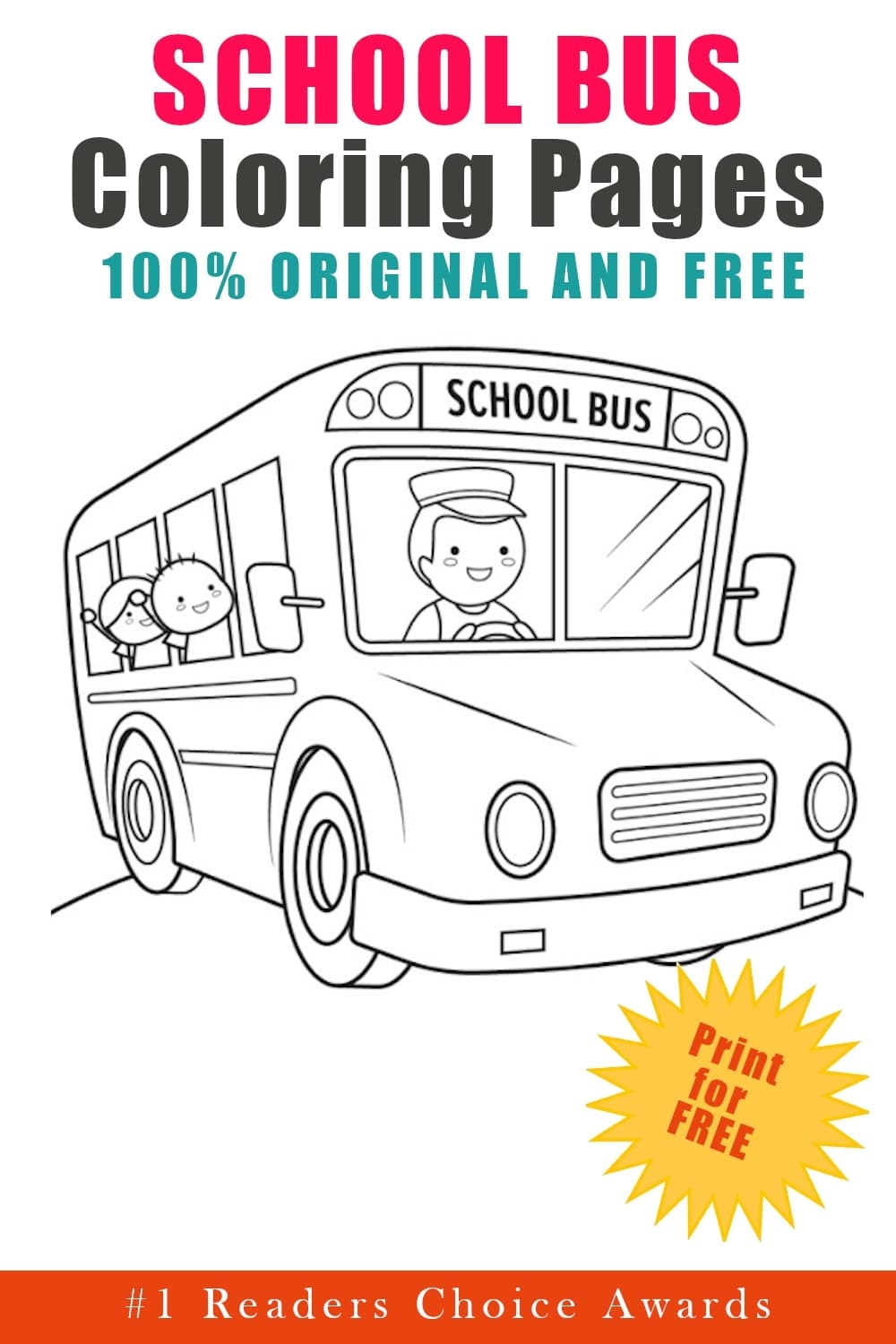 15 School Bus Coloring Pages Updated 2024 
