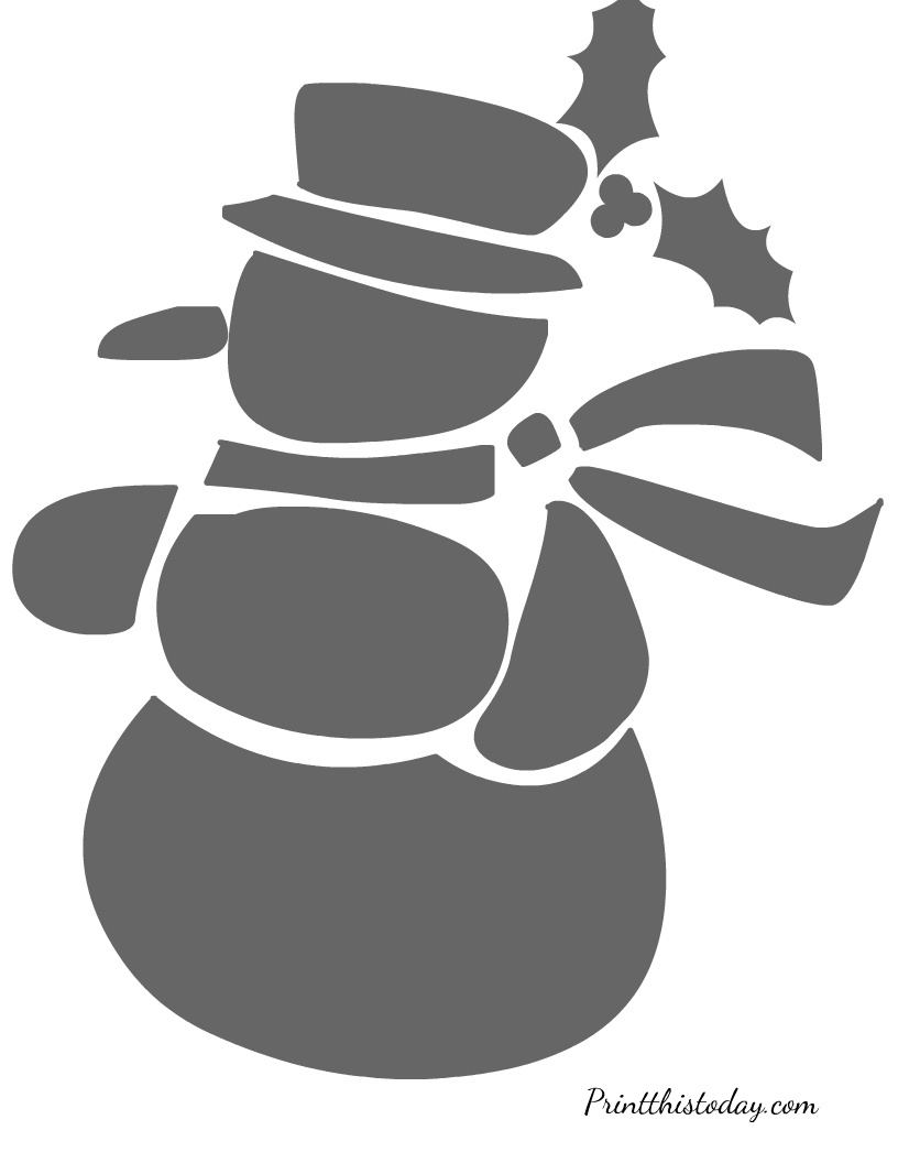 Free Printable Cookie Stencils