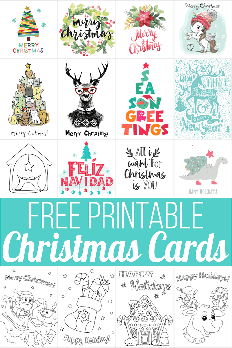 Free 5x7 Christmas Printables