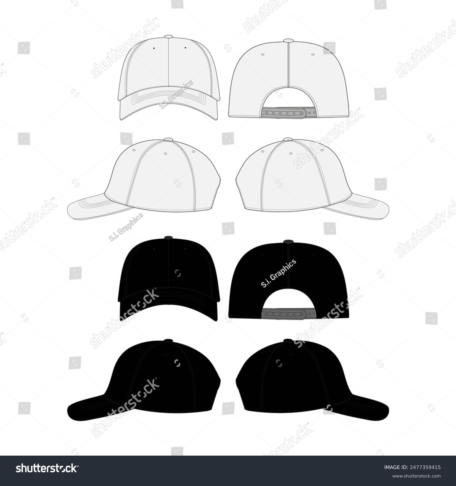 Free Baseball Hat Printables Templates