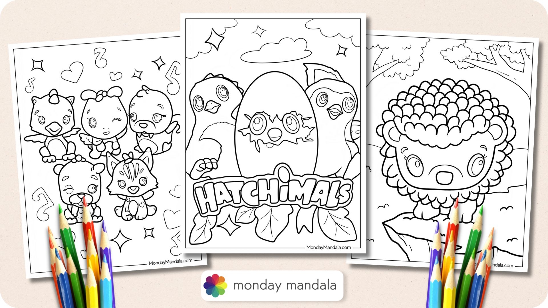 20 Hatchimals Coloring Pages Free PDF Printables 