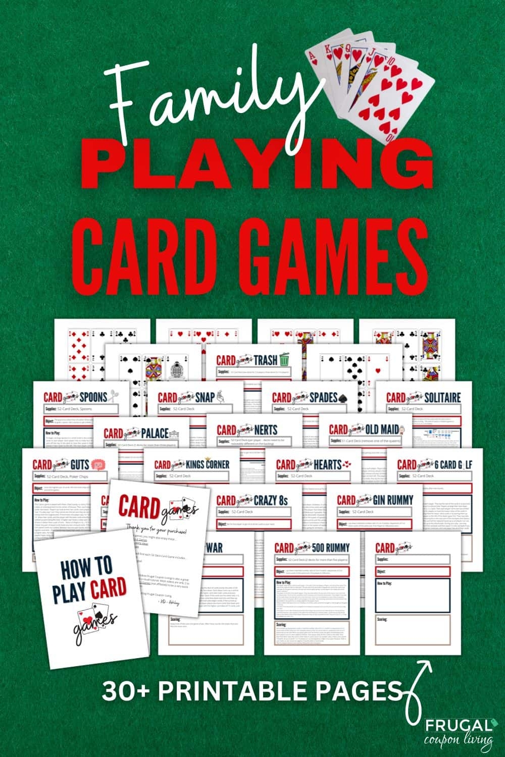 20 Super Fun Family Card Games With A Standard Deck Print Today 