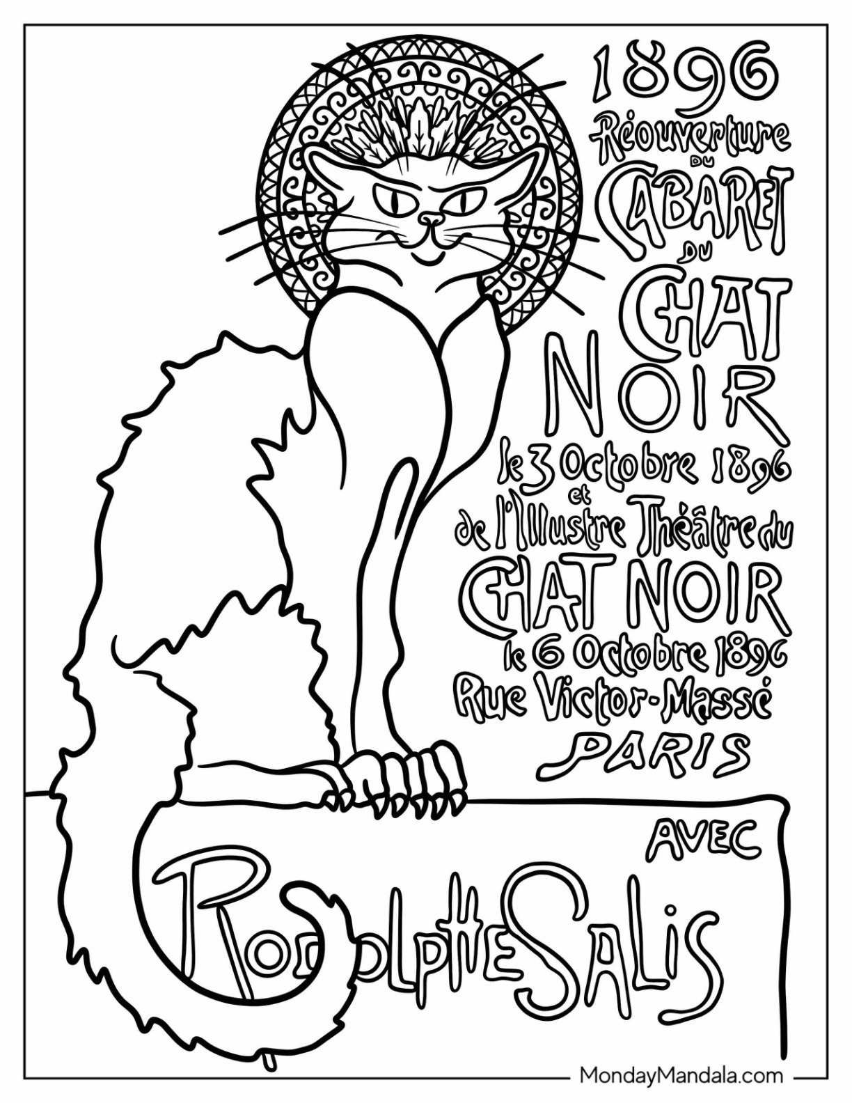 20 Vintage Coloring Pages Free PDF Printables 