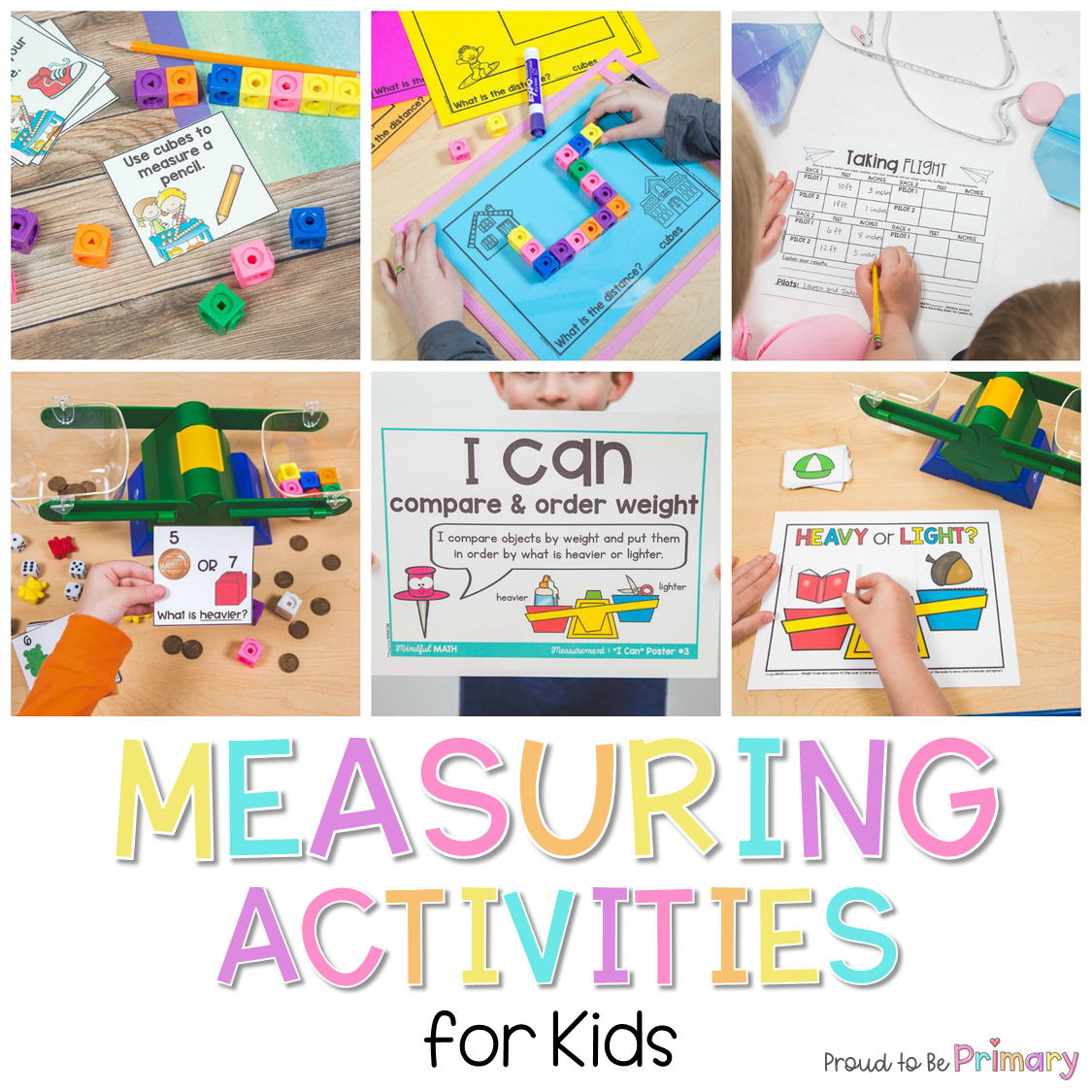 22 Measurement Activities For Kids At Home Or In The Classroom Proud To Be Primary