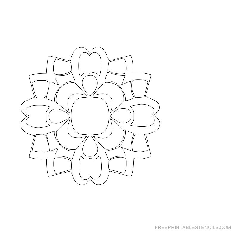 24 Free Printable Damask Stencil Patterns