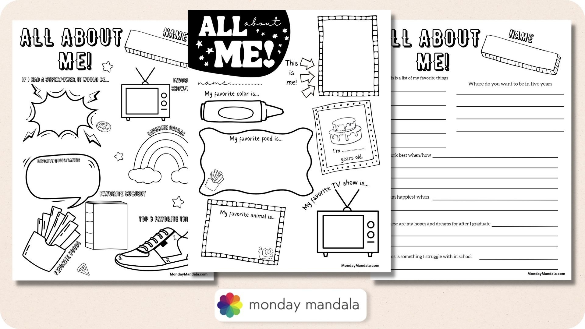 Free Printable Handouts