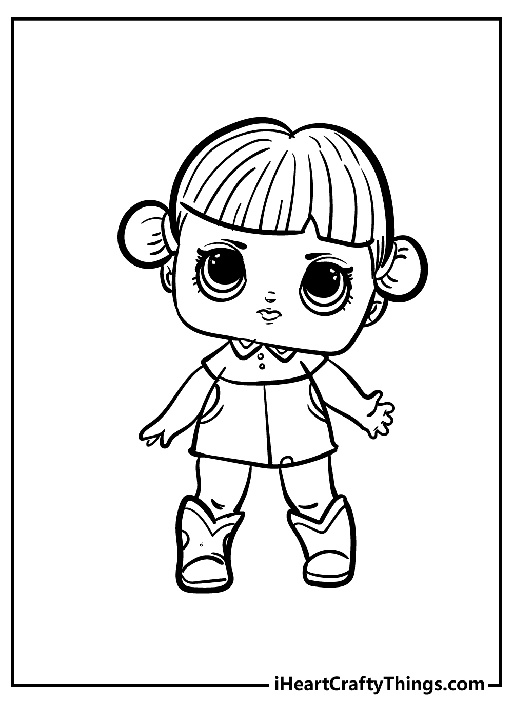30 L O L Surprise Doll Coloring Pages Free Printables 