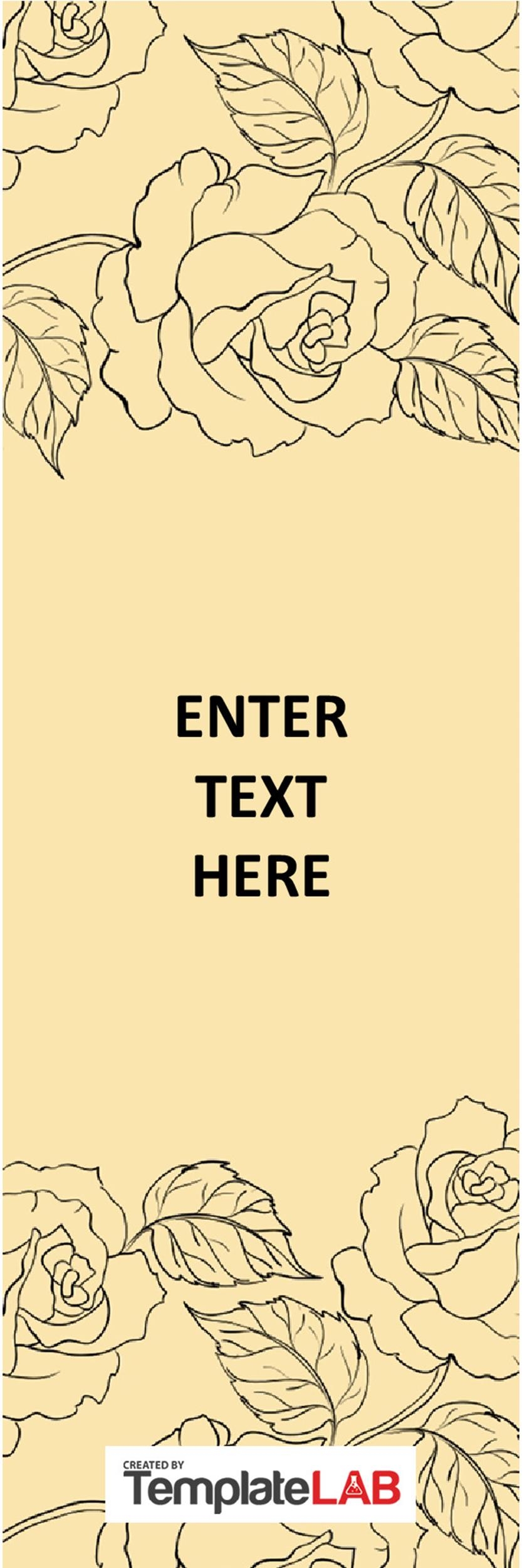 31 Free Printable Bookmark Templates Word PDF 