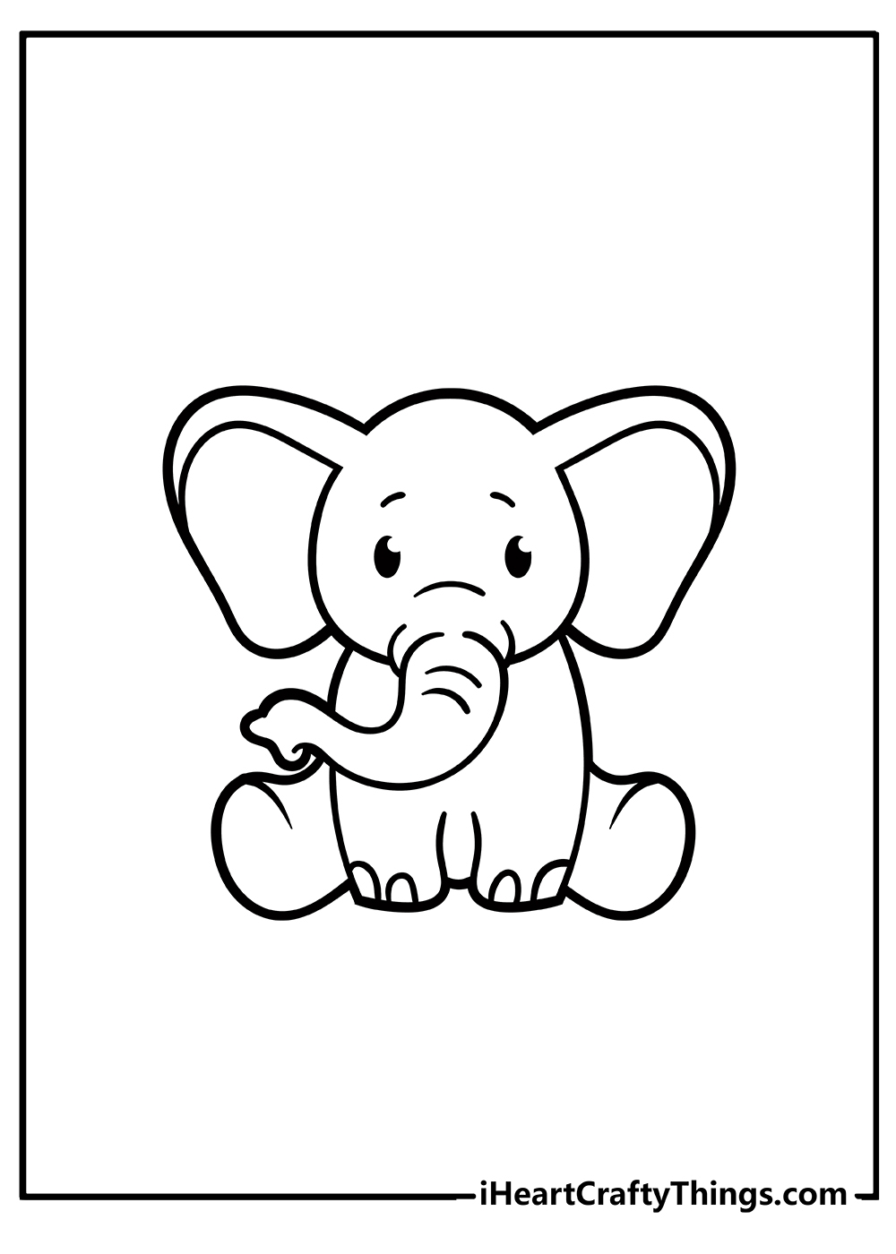 35 Elephant Coloring Pages 100 Free Printables 