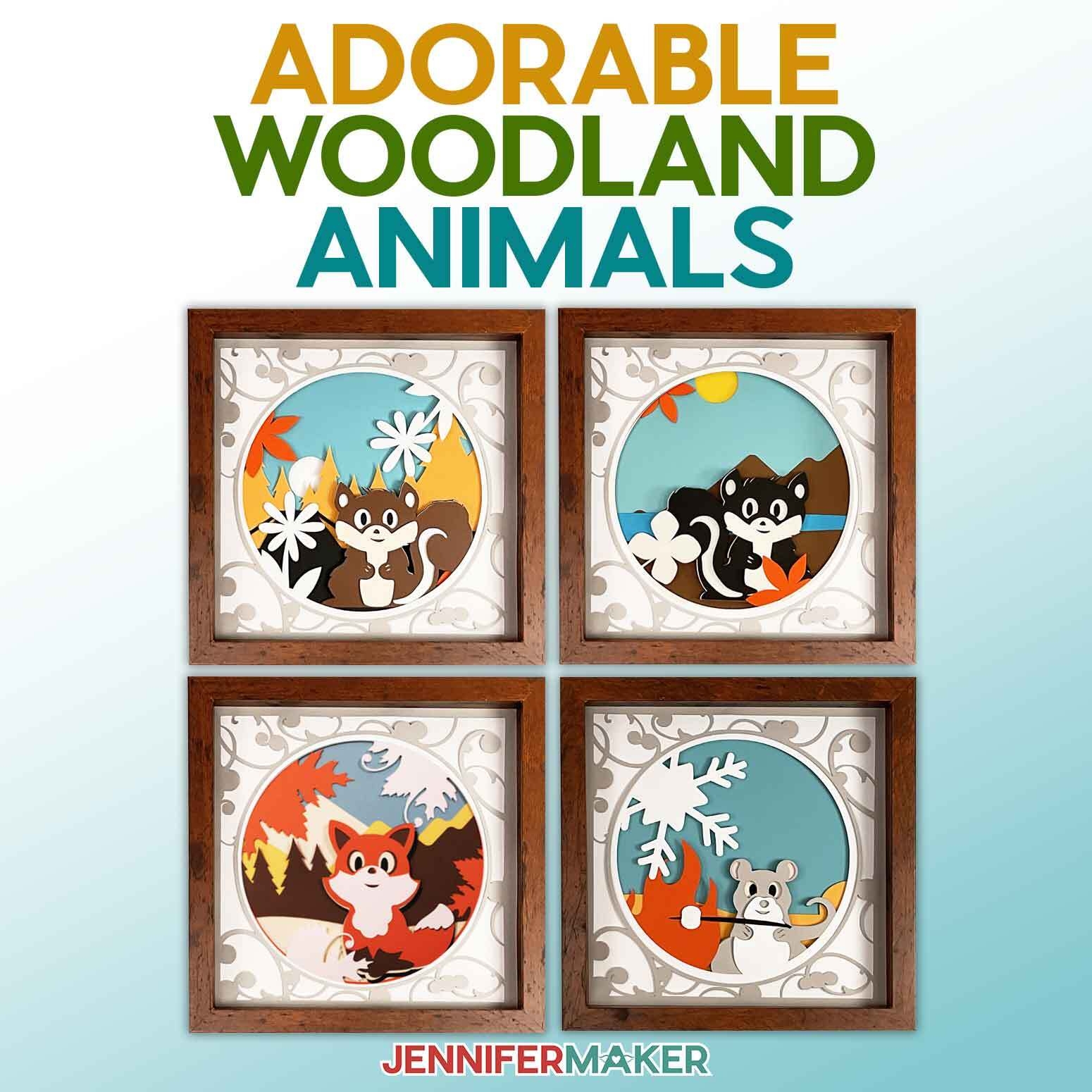Woodland Animals Free Printables