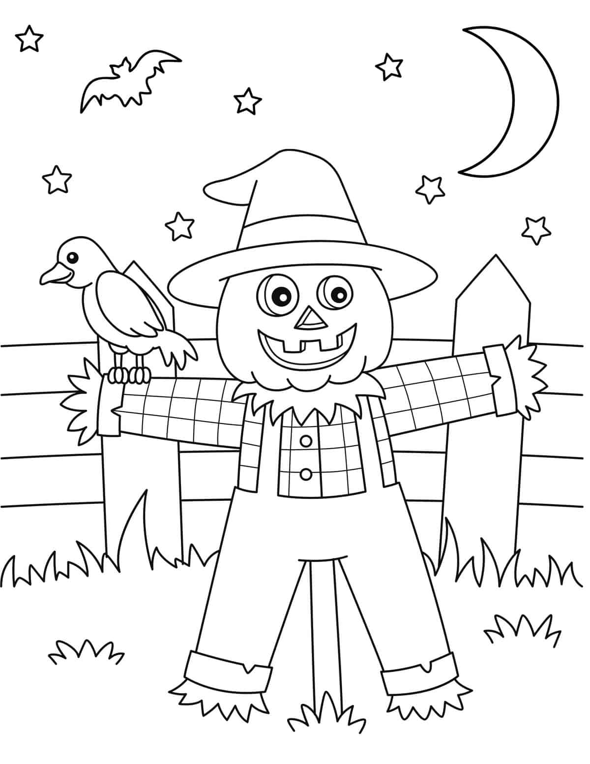 40 Free Halloween Coloring Pages For Kids And Adults Prudent Penny Pincher