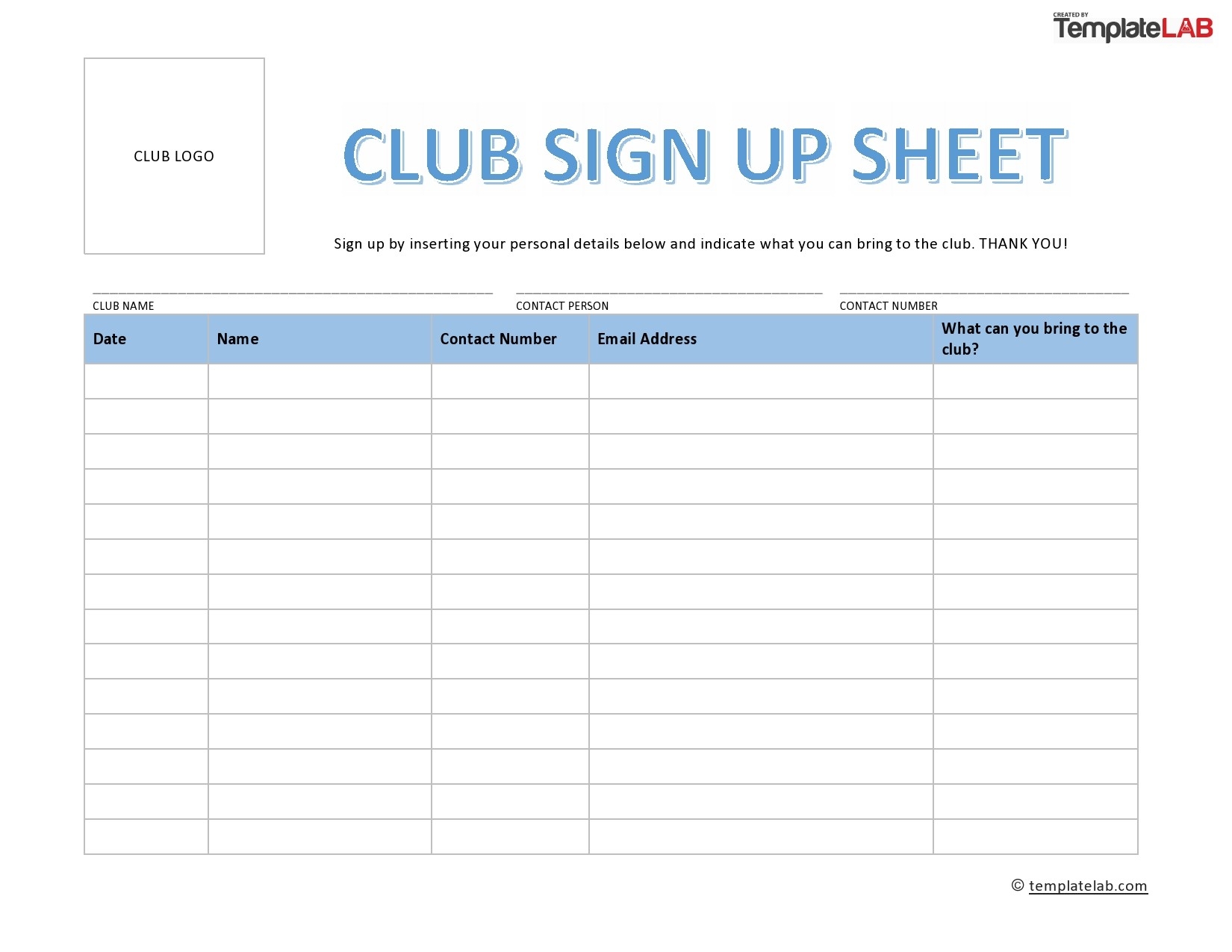40 Sign Up Sheet Sign In Sheet Templates Word Excel 