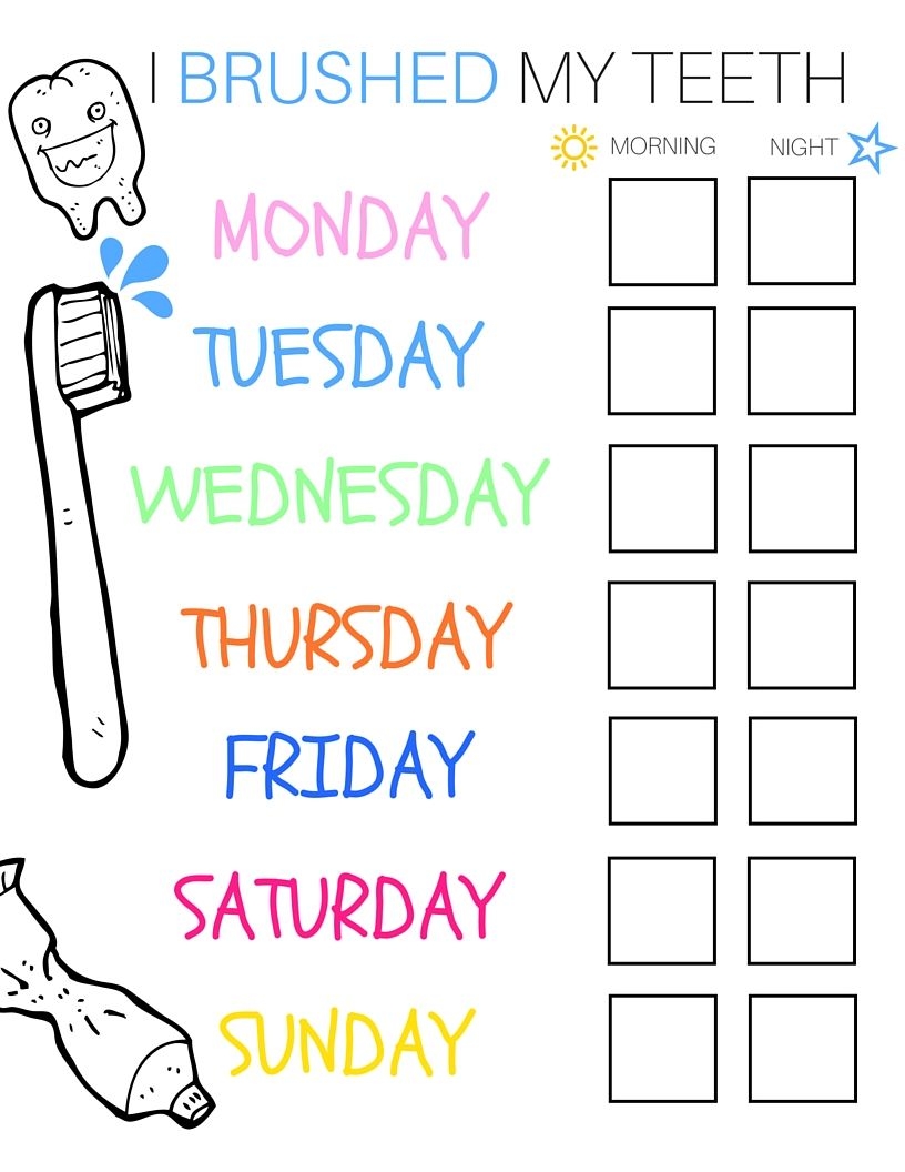 5 Ways To Get Your Toddler To Brush Their Teeth A Free Printable