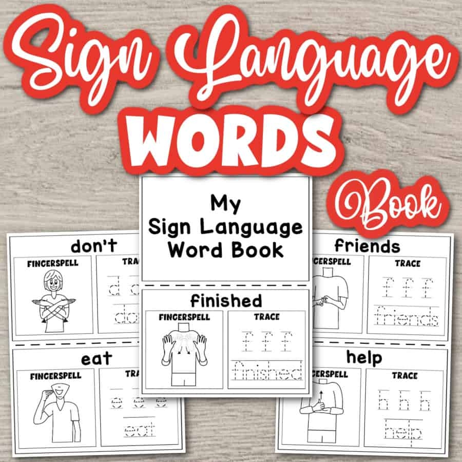 Asl Colors Flashcards Free Printable