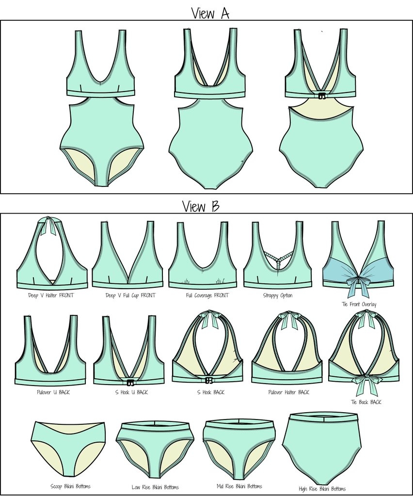 55 Swimsuit Sewing Patterns For Women Swoodson Says