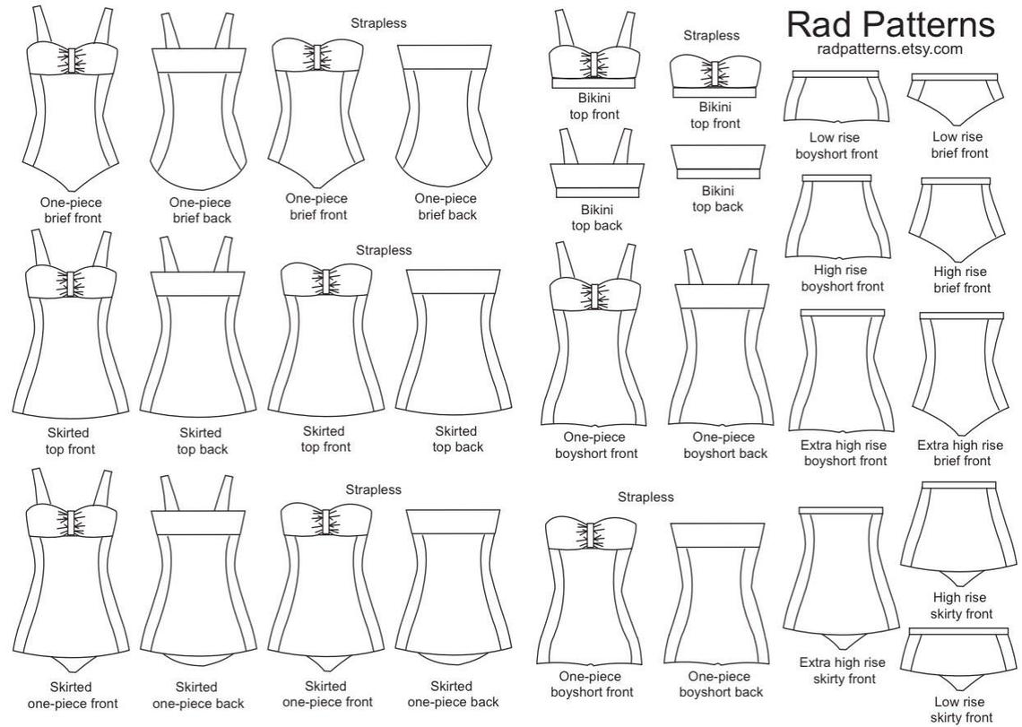 55 Swimsuit Sewing Patterns For Women Swoodson Says
