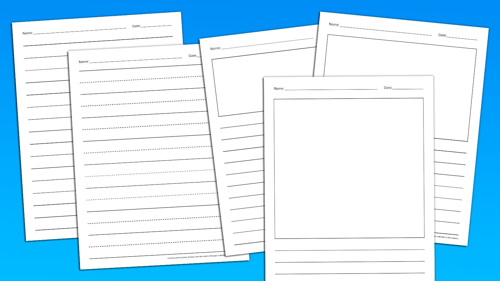 Free Printable Letter Writing Stationery