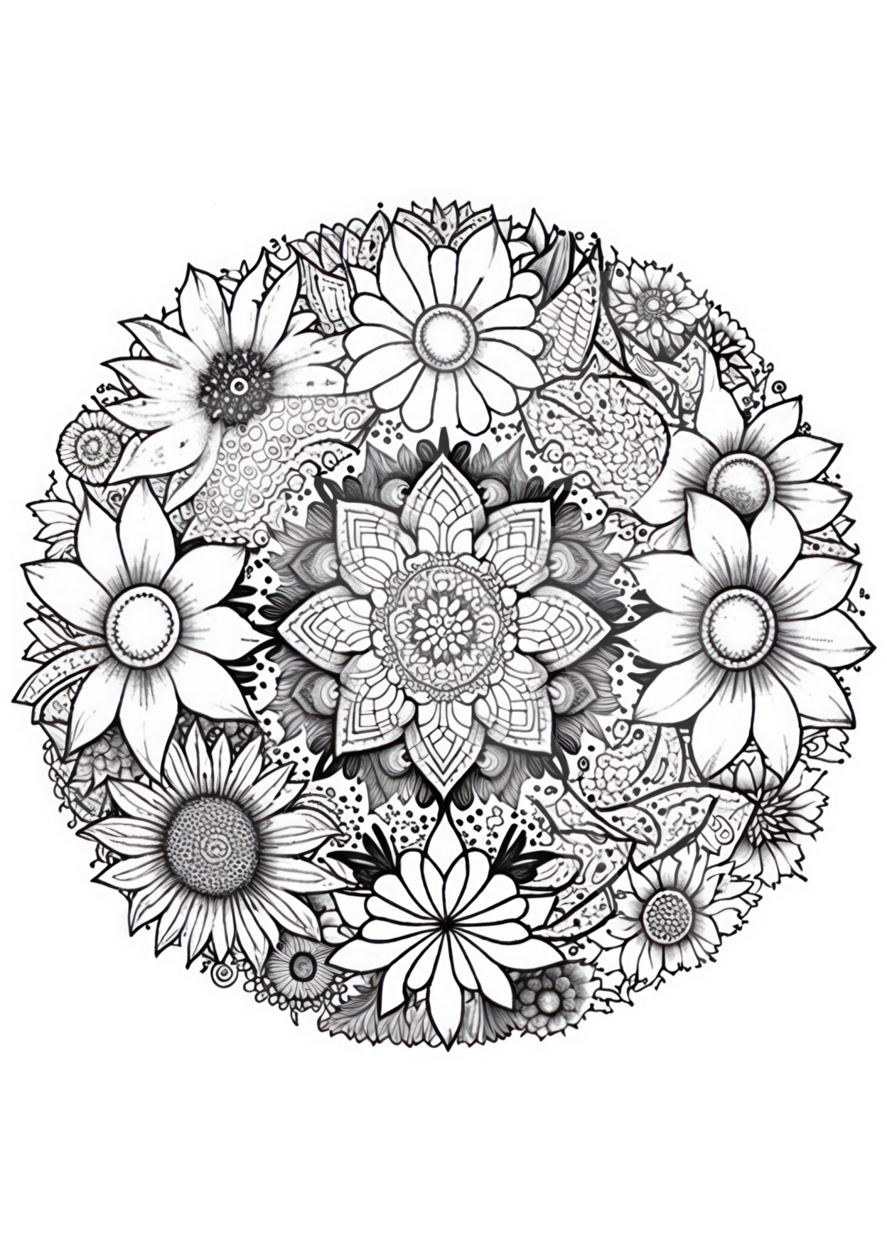 Free Printable Mandala Coloring Pages