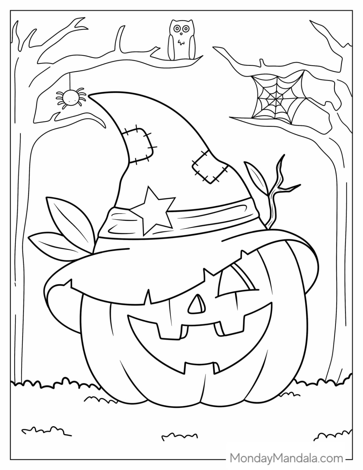 Fall Coloring Pages Printable Free
