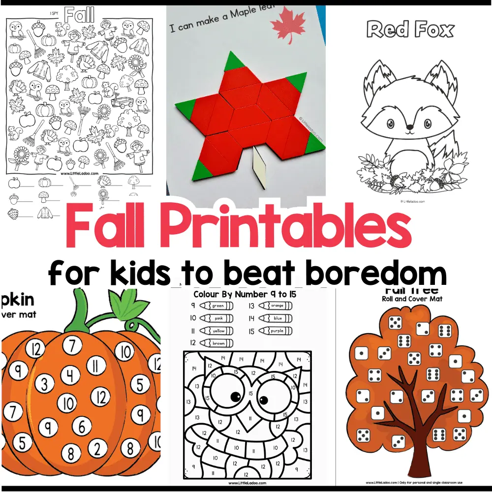 Free Autumn Printables