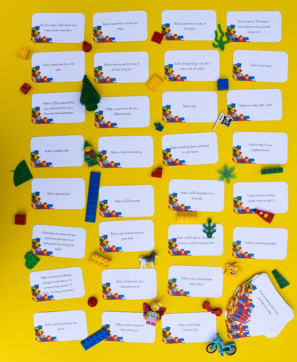 70 Free Printable Lego Challenge Cards Adventure In A Box