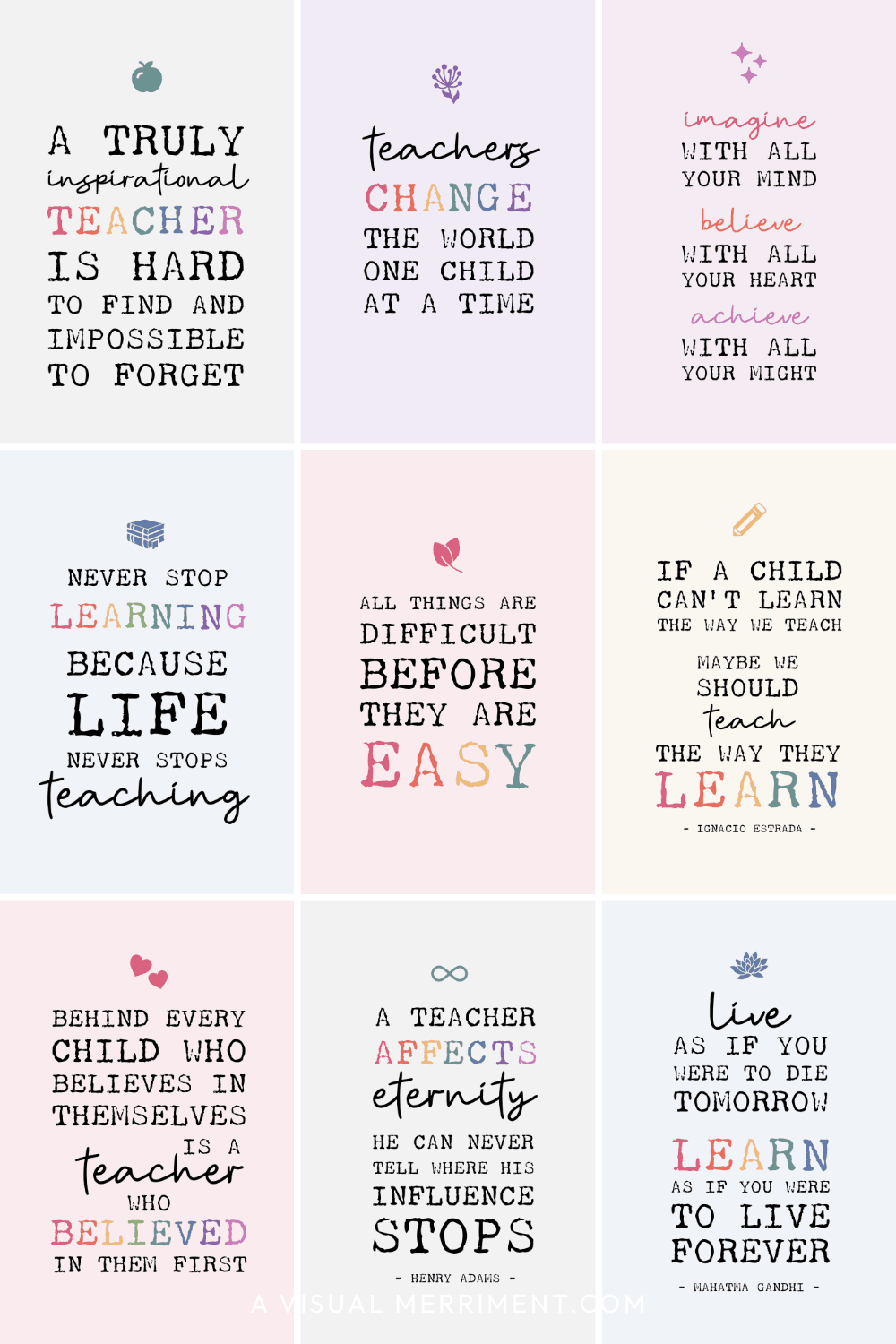 Free Printable Teacher Quotes