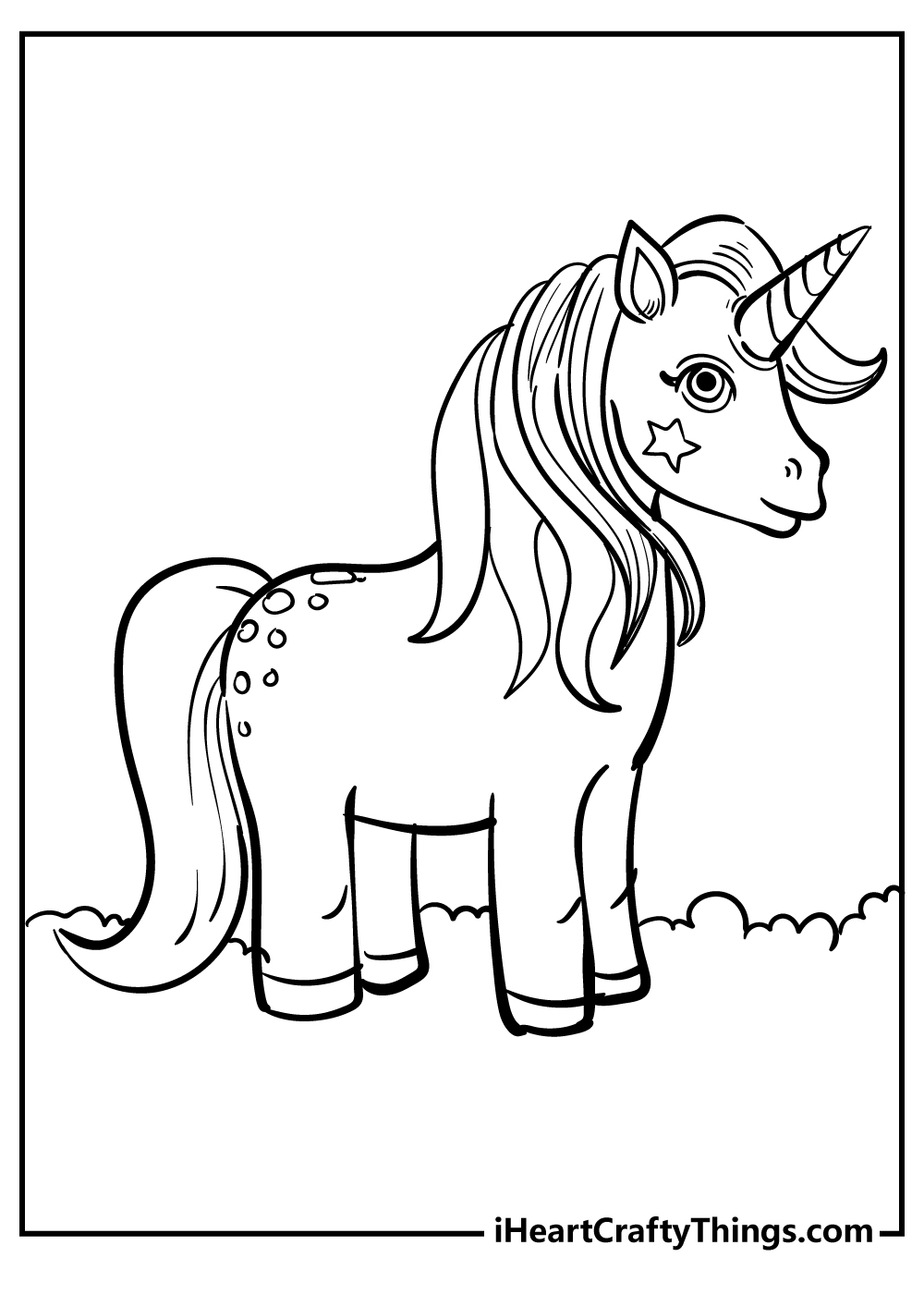 Free Printable Unicorn Coloring Pages