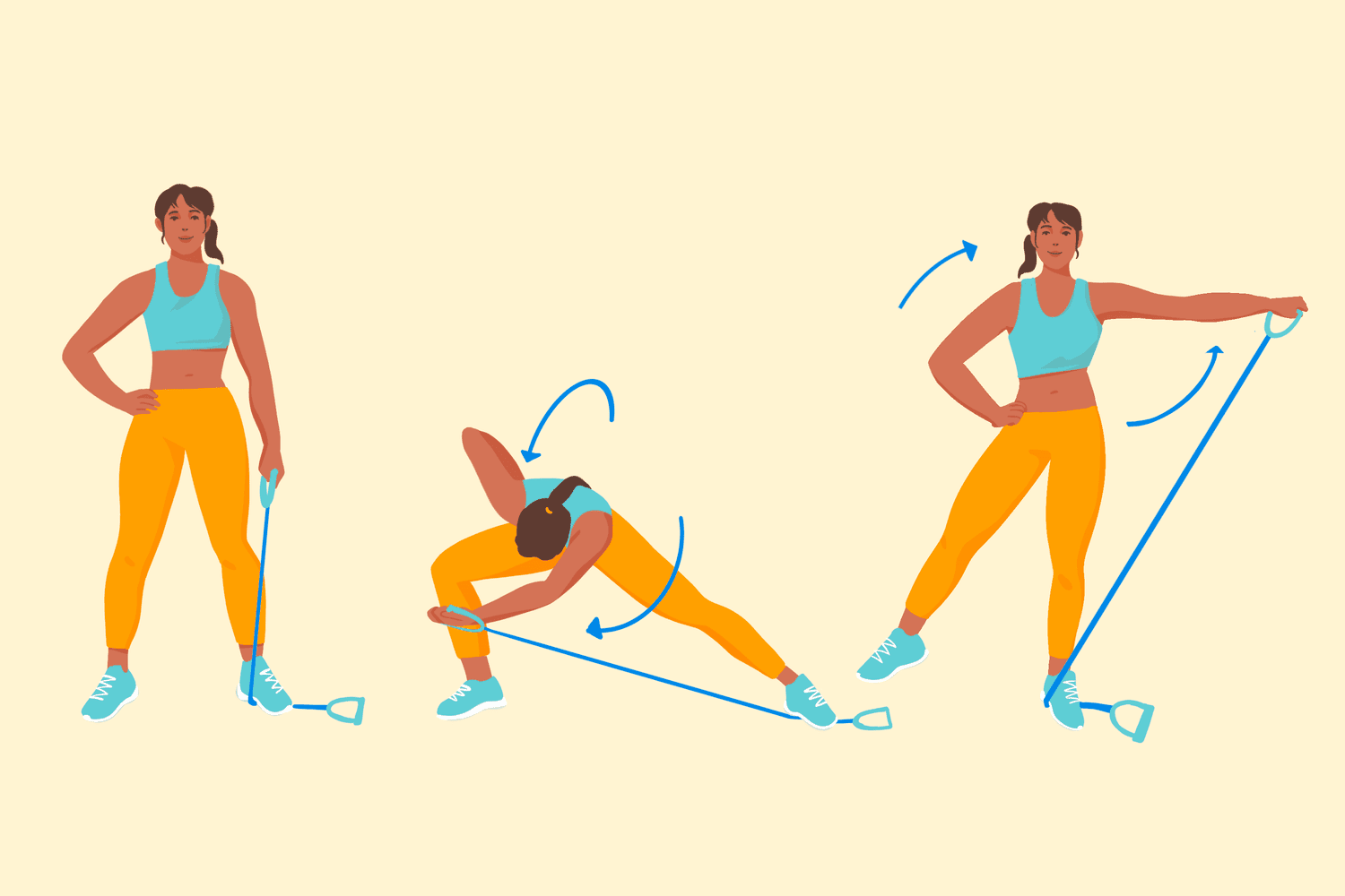 Free Printable Resistance Band Exercises