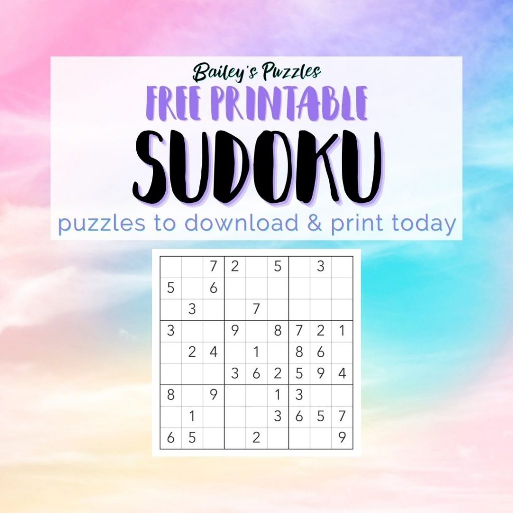 9 Sudoku Variations 5 Sudoku Like Puzzles Games