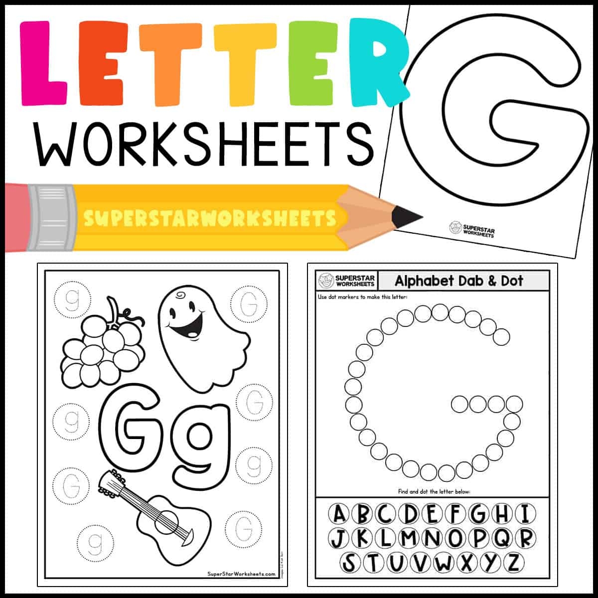 Free Alphabet Printables For Kindergarten
