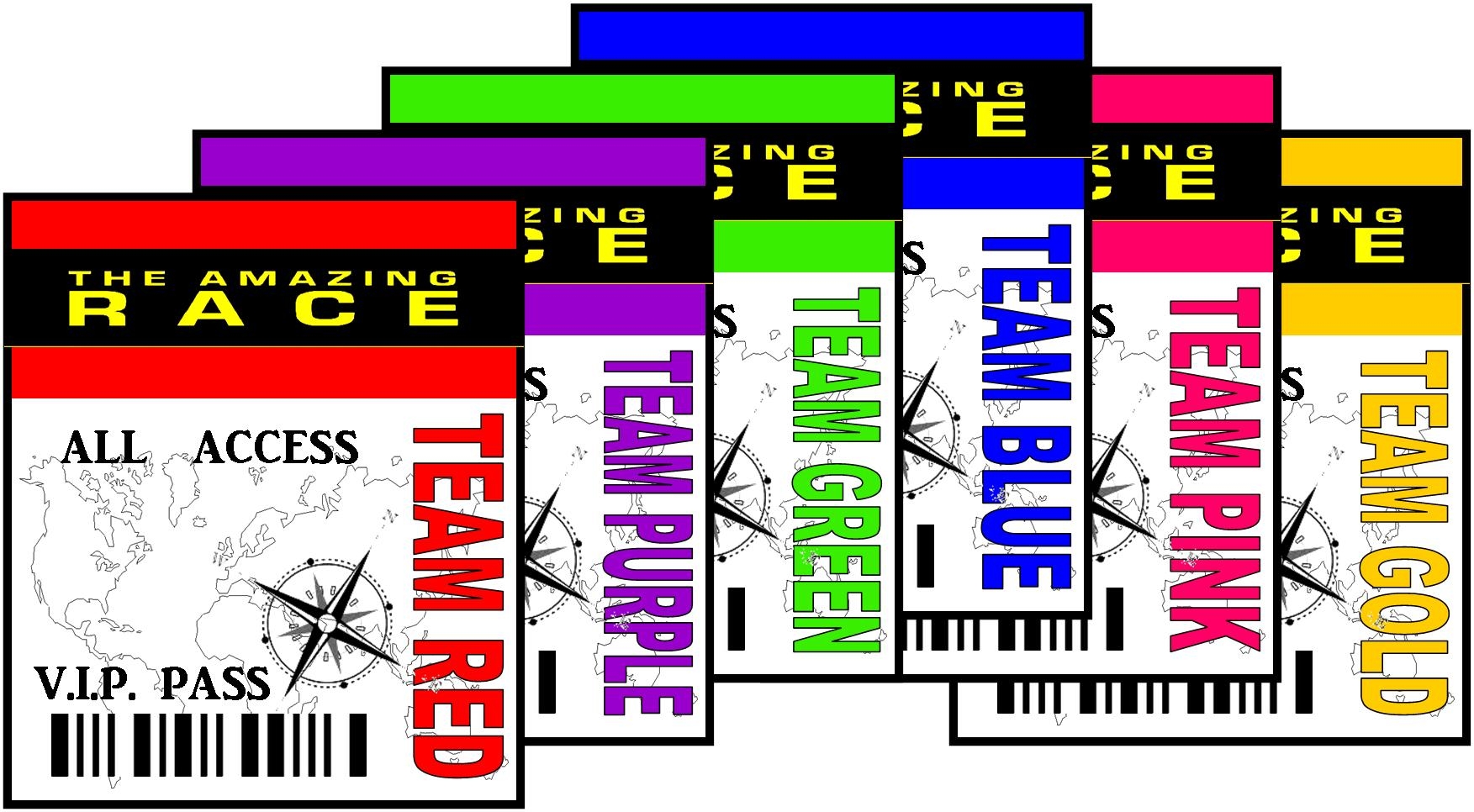 Amazing Race Printables Review Concert Katie