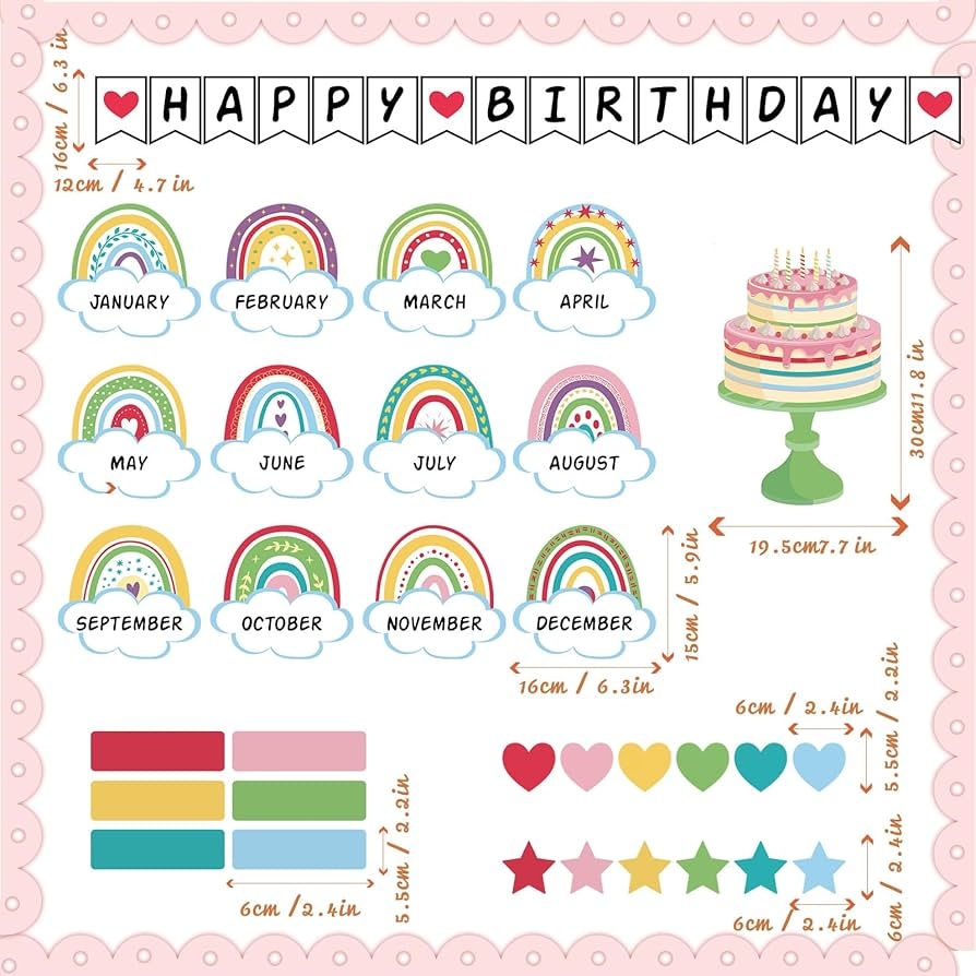Free Birthday Bulletin Board Printables
