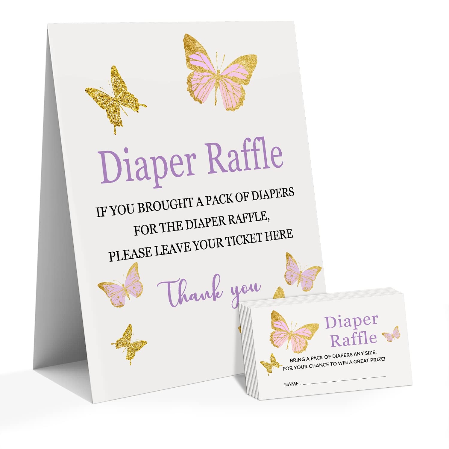 Free Printable Butterfly Baby Shower