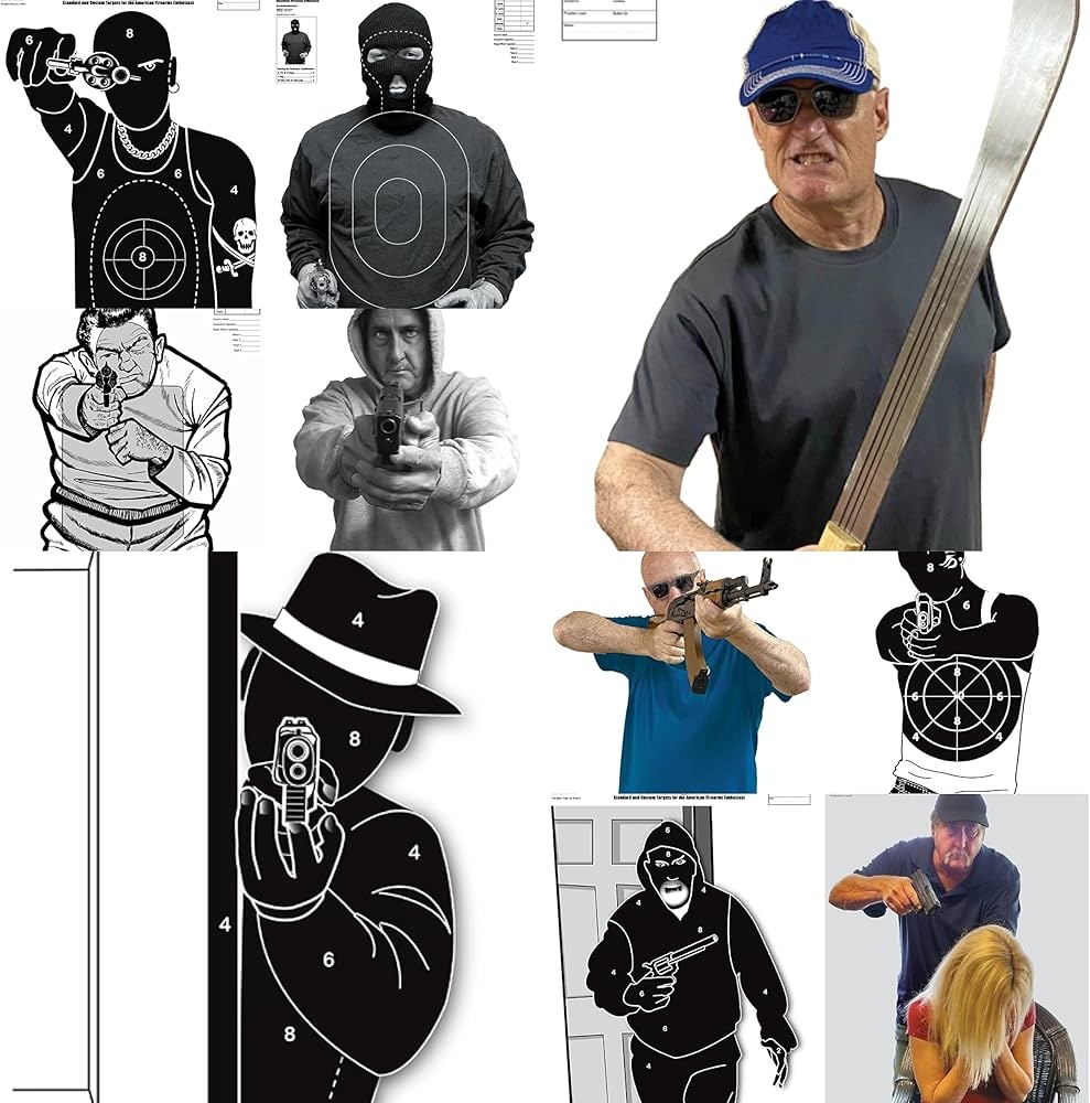 Amazon Bad Guy Target Pack 23 X 35 30 Targets Total Sports Outdoors