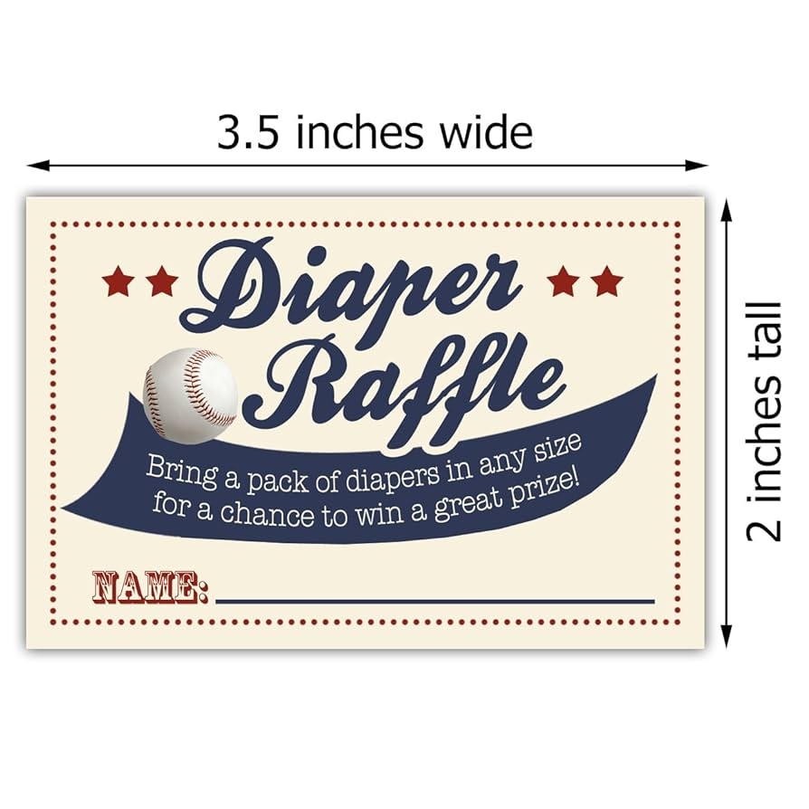 Diaper Raffle Free Printable