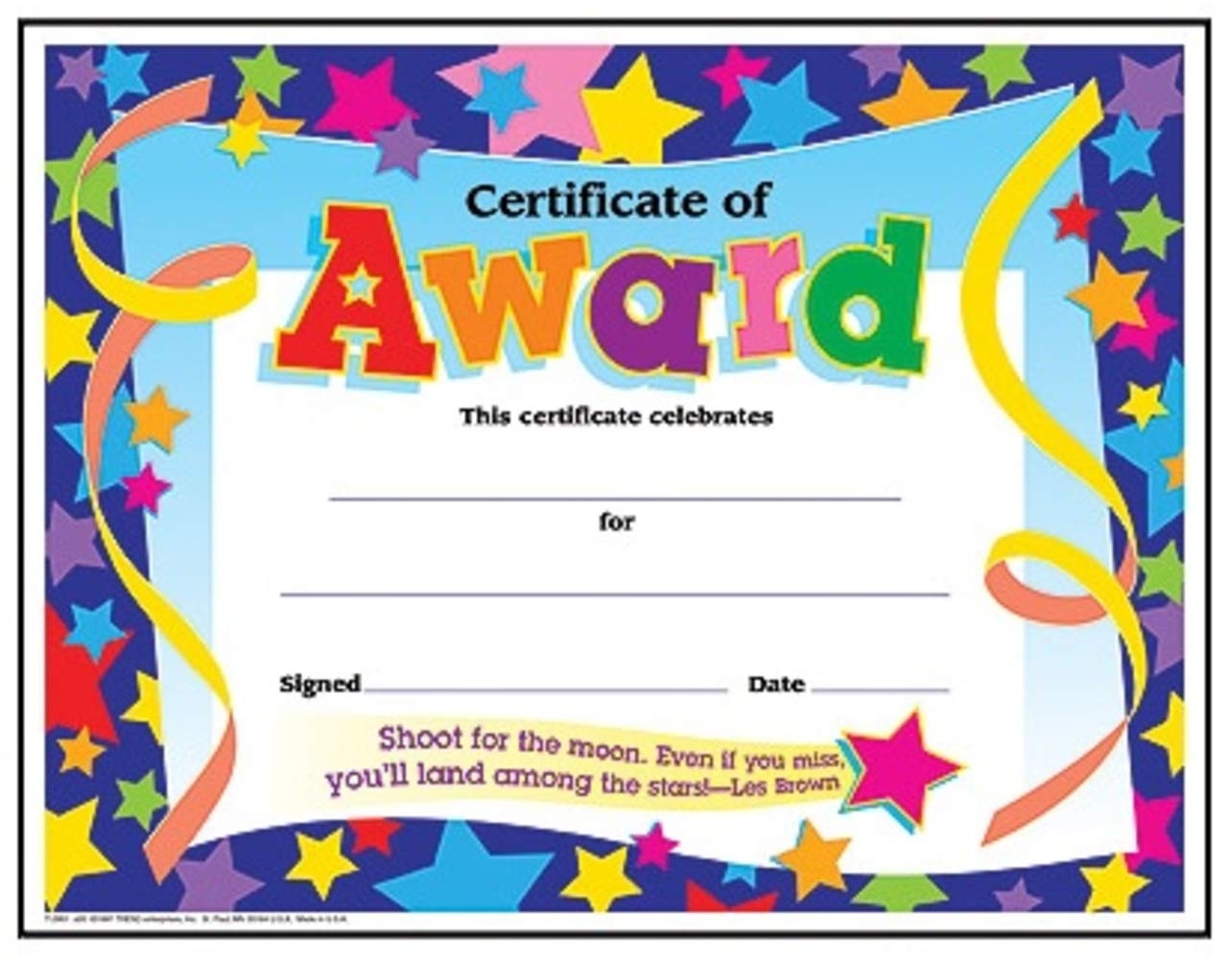 Free Printable Certificates For Students