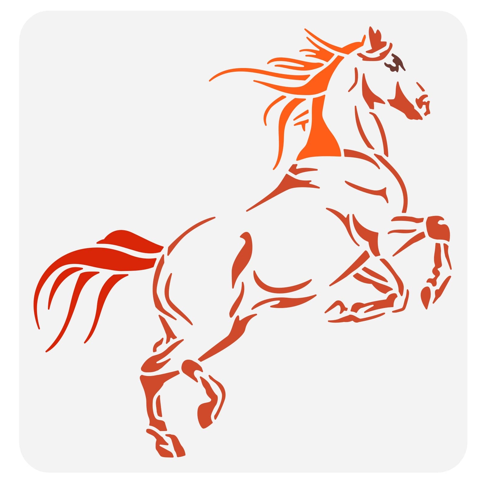 Free Printable Horse Stencil