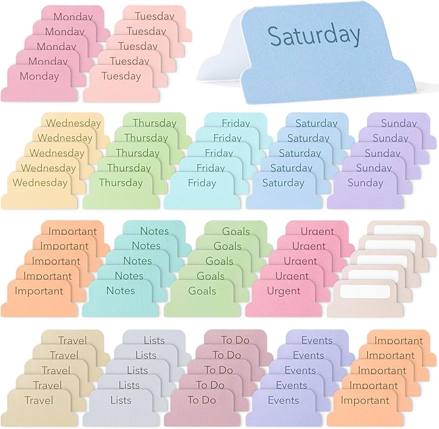 Amazon Mr Pen Weekly Planner Tabs 100 Pcs Week Tabs For Planner Calendar Tabs For Planner Calendar Index Sticker Weekly Tabs Stickers Calendar Tabs Weekly Tabs Week Tabs Office Products