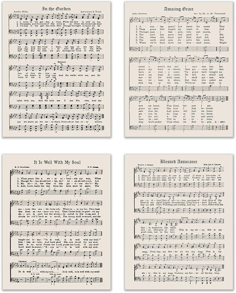 Free Printable Gospel Songs