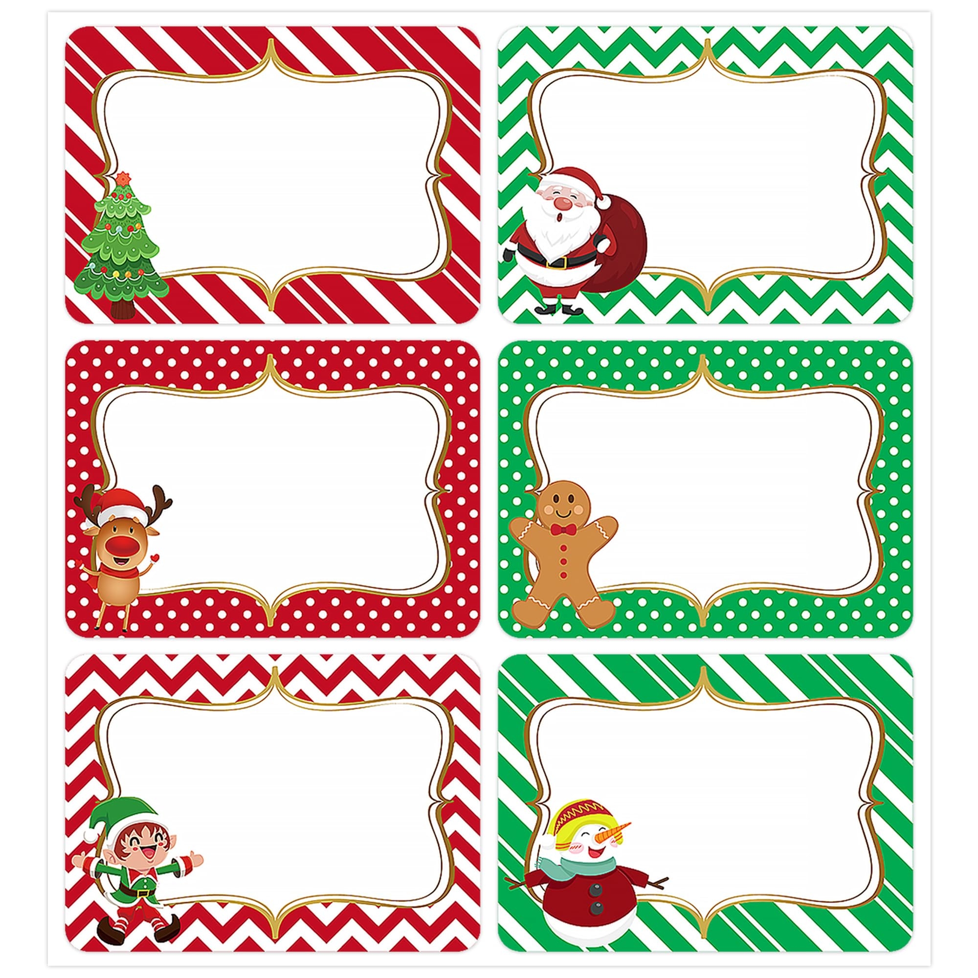 Amazon Wonmon 300PCS Christmas Gift Tags Stickers Self Adhesive Christmas Name Tags Gift Present Tags Label Sticker For Organizing Jar Christmas Holiday Decoration School Supplies 1 96x2 75 Inch