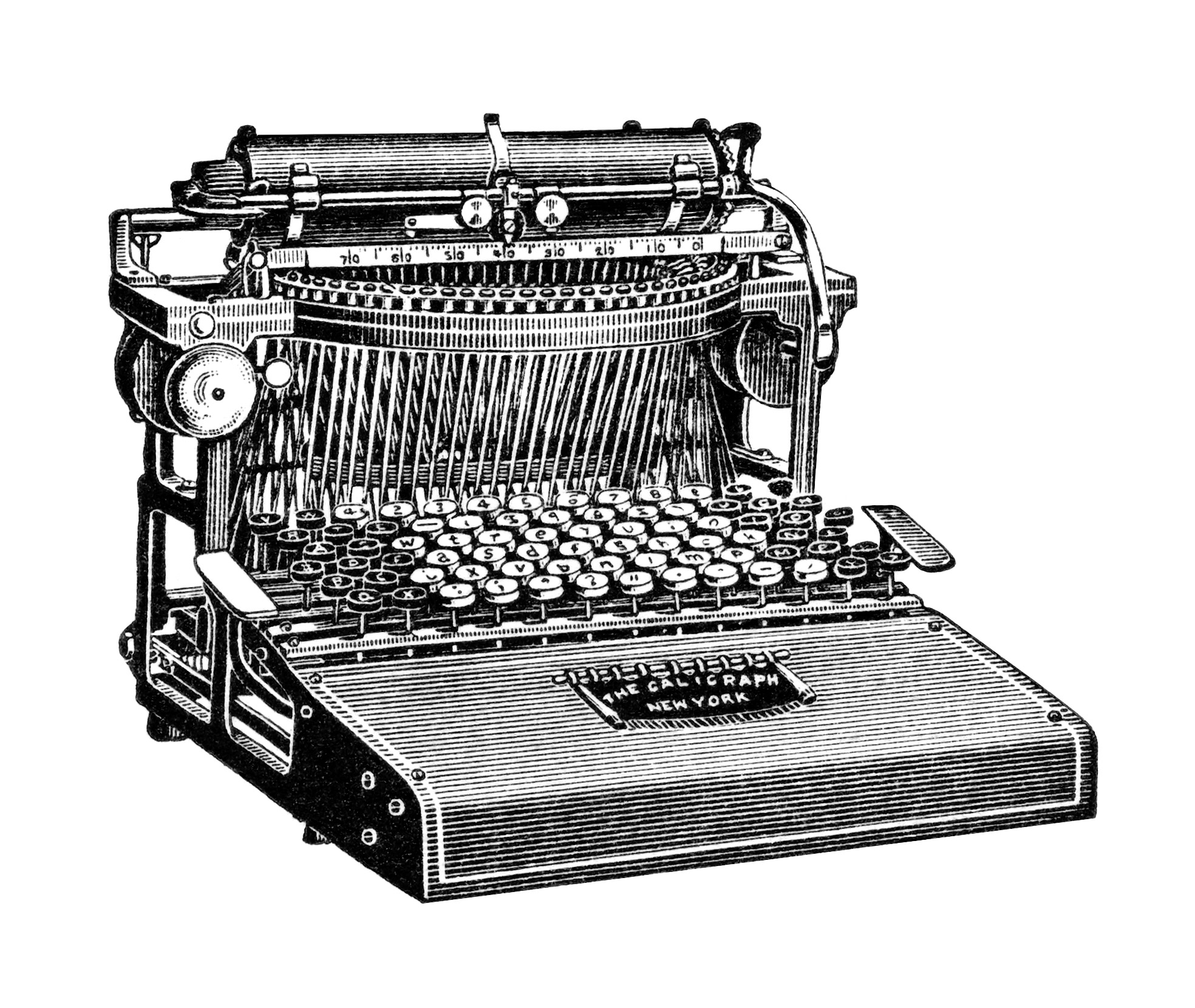 Antique Caligraph Typewriter The Old Design Shop