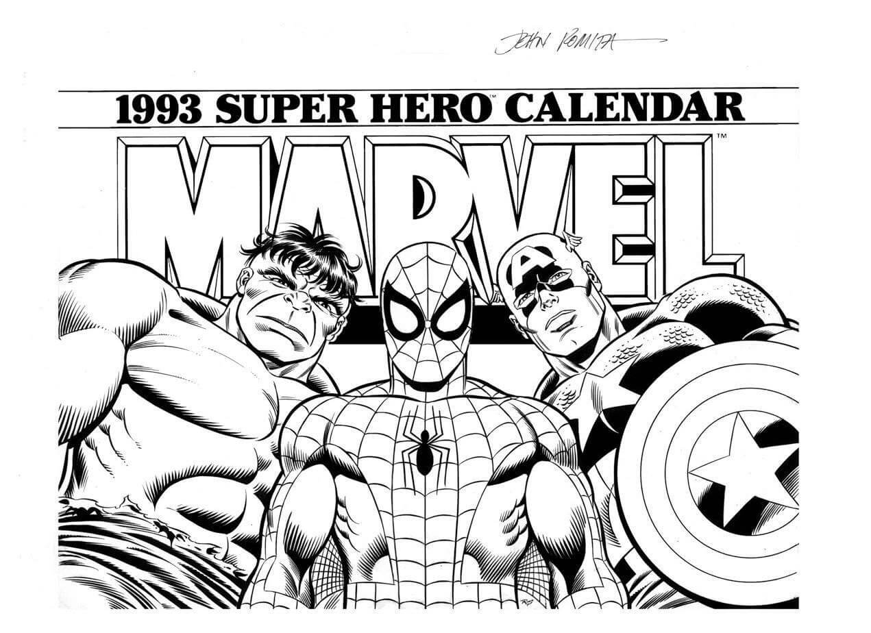 Avengers Coloring Pages Printable Coloring Pages