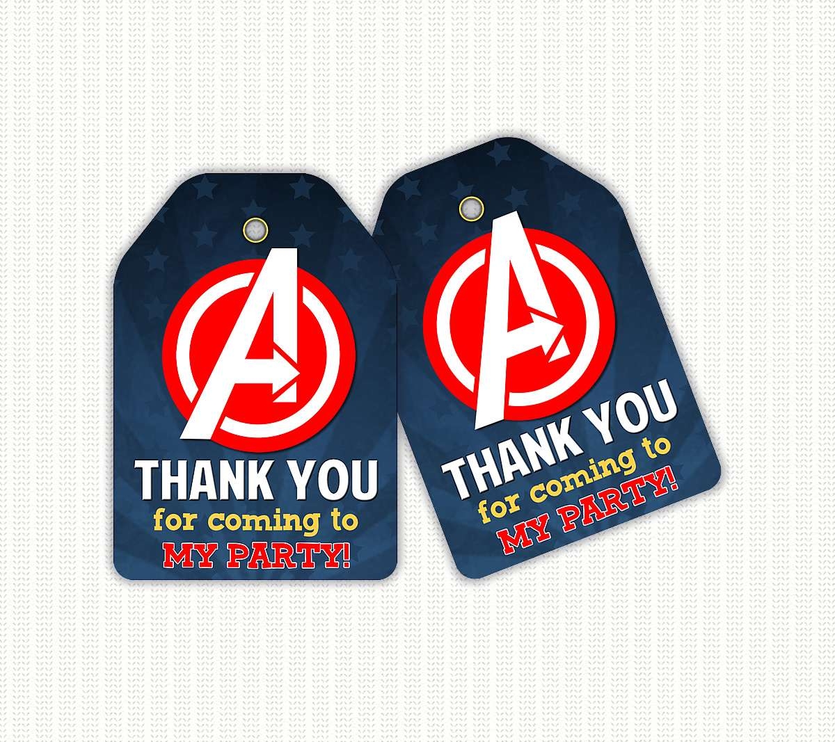 Free Printable Avengers Gift Tags