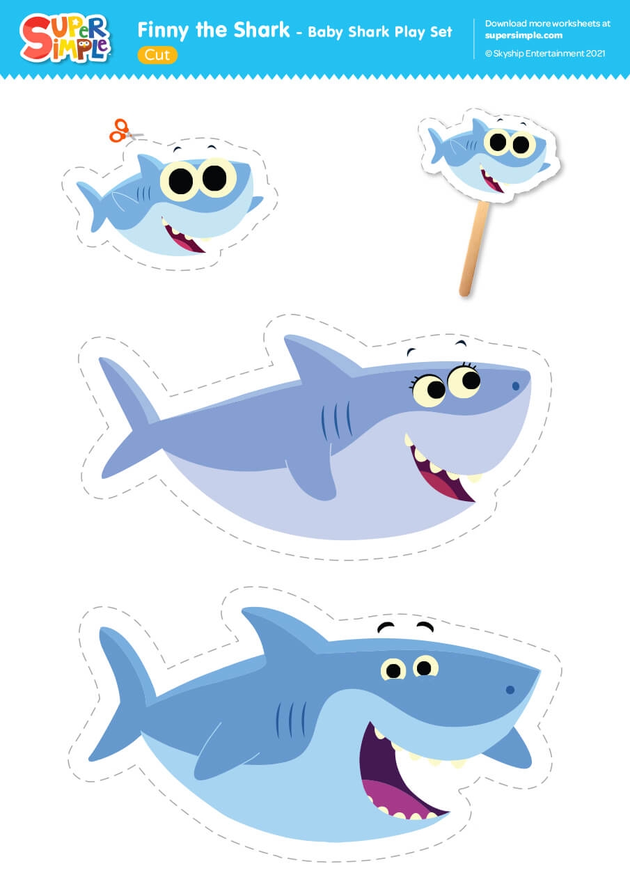 Baby Shark Play Set Super Simple