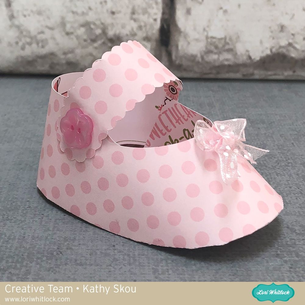 Baby Shoe Cut File Tutorial Lori Whitlock