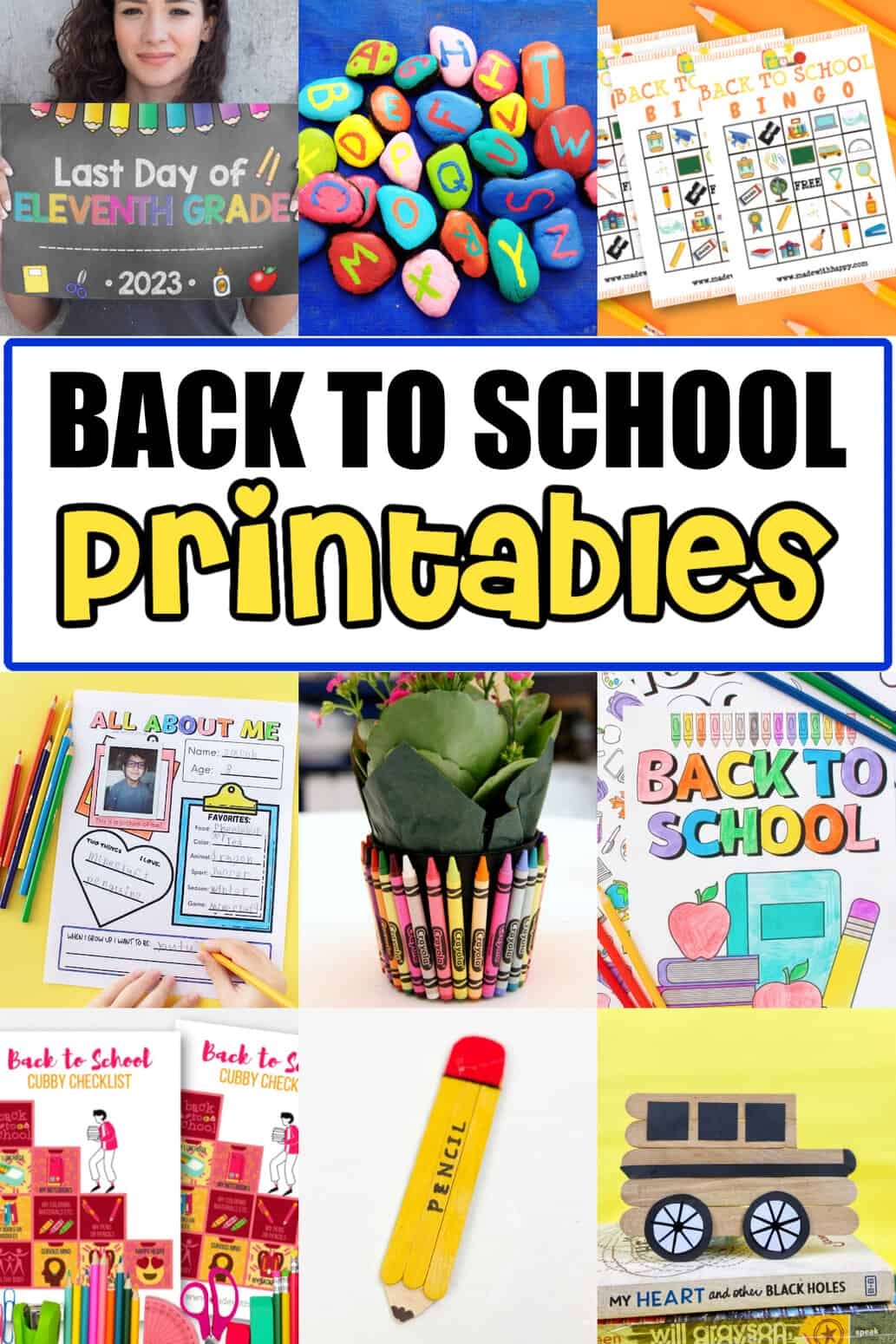 Back To School Printables Kick Off A Fun School Year In Style